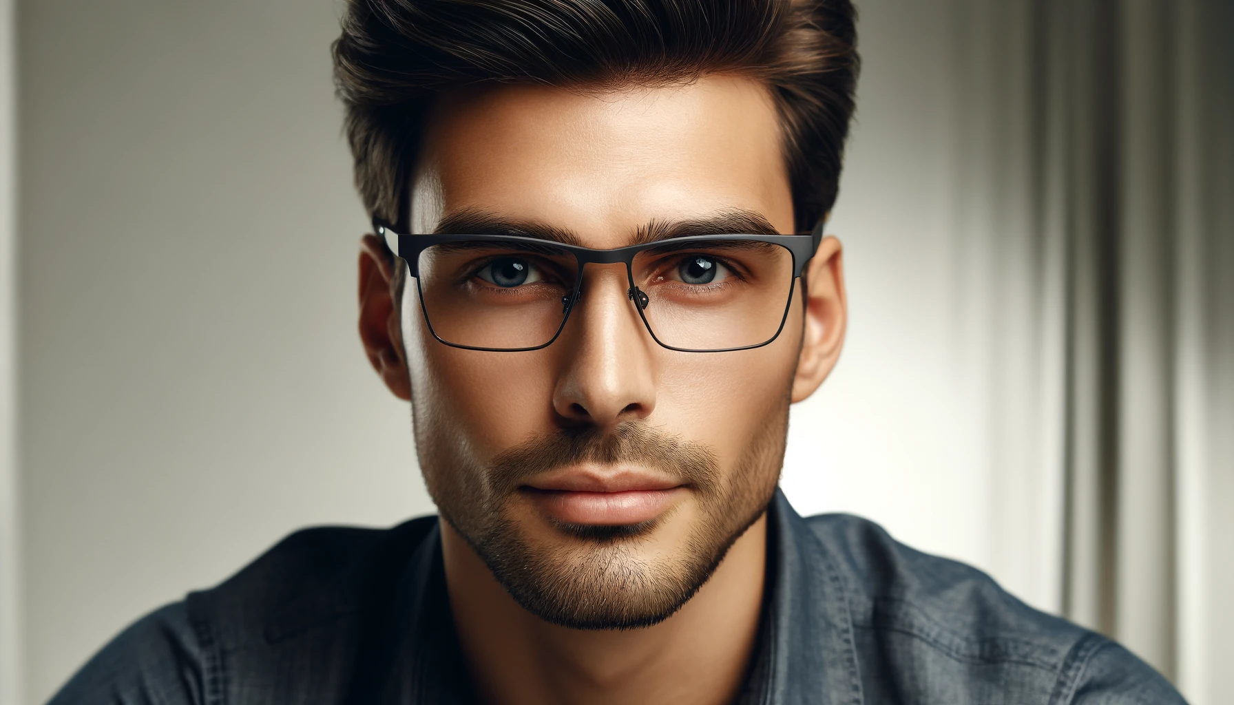 Óculos de Grau Masculino Resistente a Impactos TR90