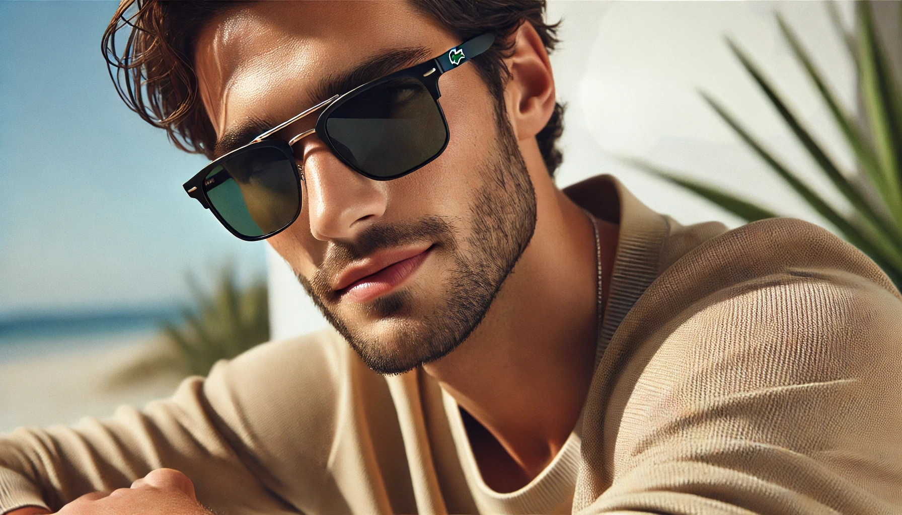 Óculos de Sol Masculino Lacoste Original Iperó SP